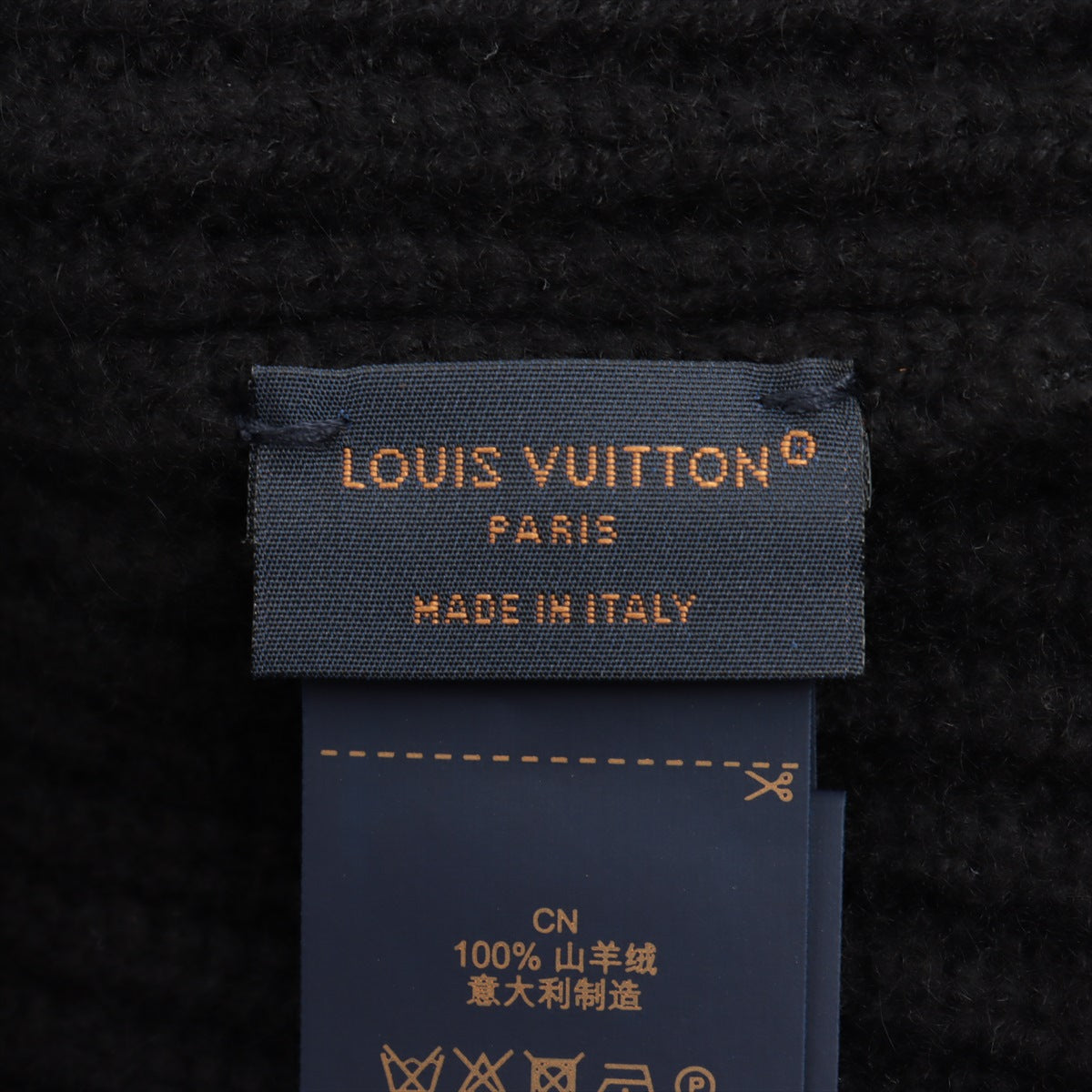 Louis Vuitton M77877 Beanie LV spark RX0233 Knit cap Cashmere Brown