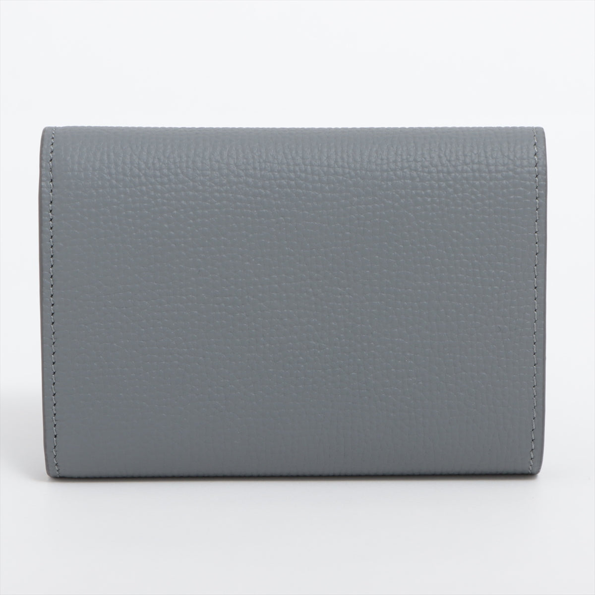Loewe Anagram Small Vertical Wallet Leather Compact Wallet Grey