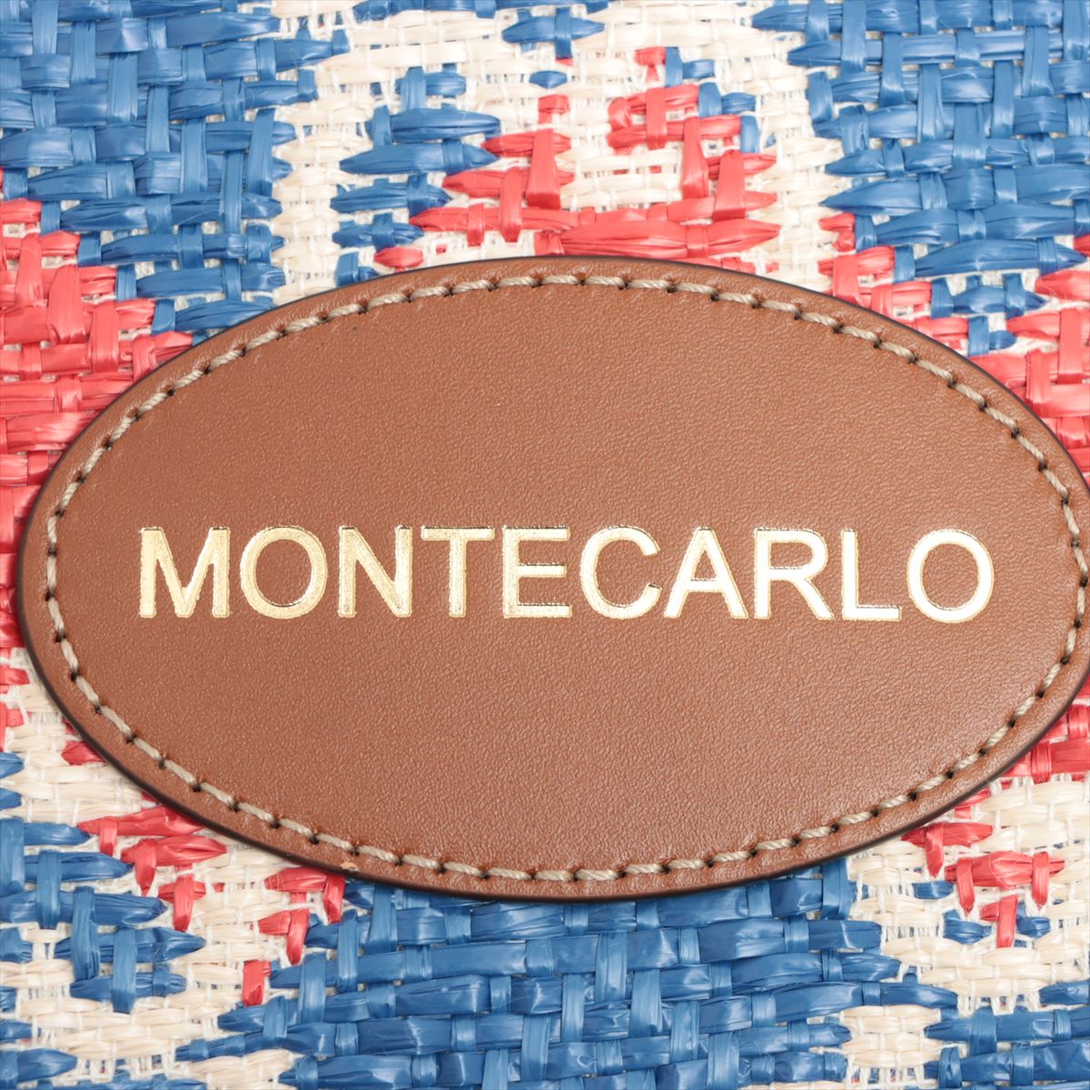 Gucci Jumbo GG Straw & leather Shoulder bag Multicolor 704479   Monte Carlo