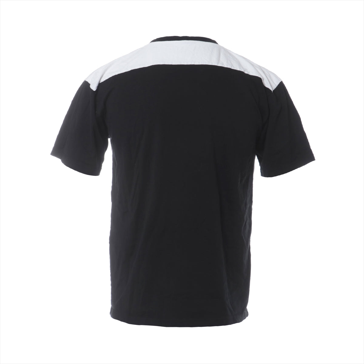 CELINE 21SS Cotton T-shirt XS Men's Black × White  2X839500O Studs Eddie period
