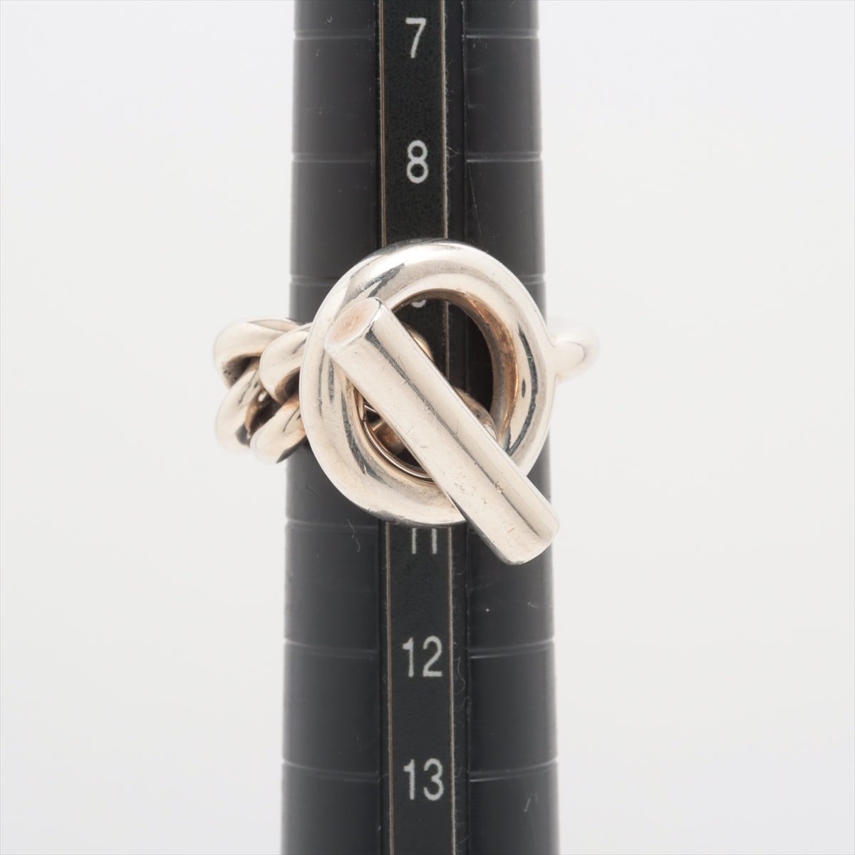 Hermès Croiset rings 52 925 14.2g Silver