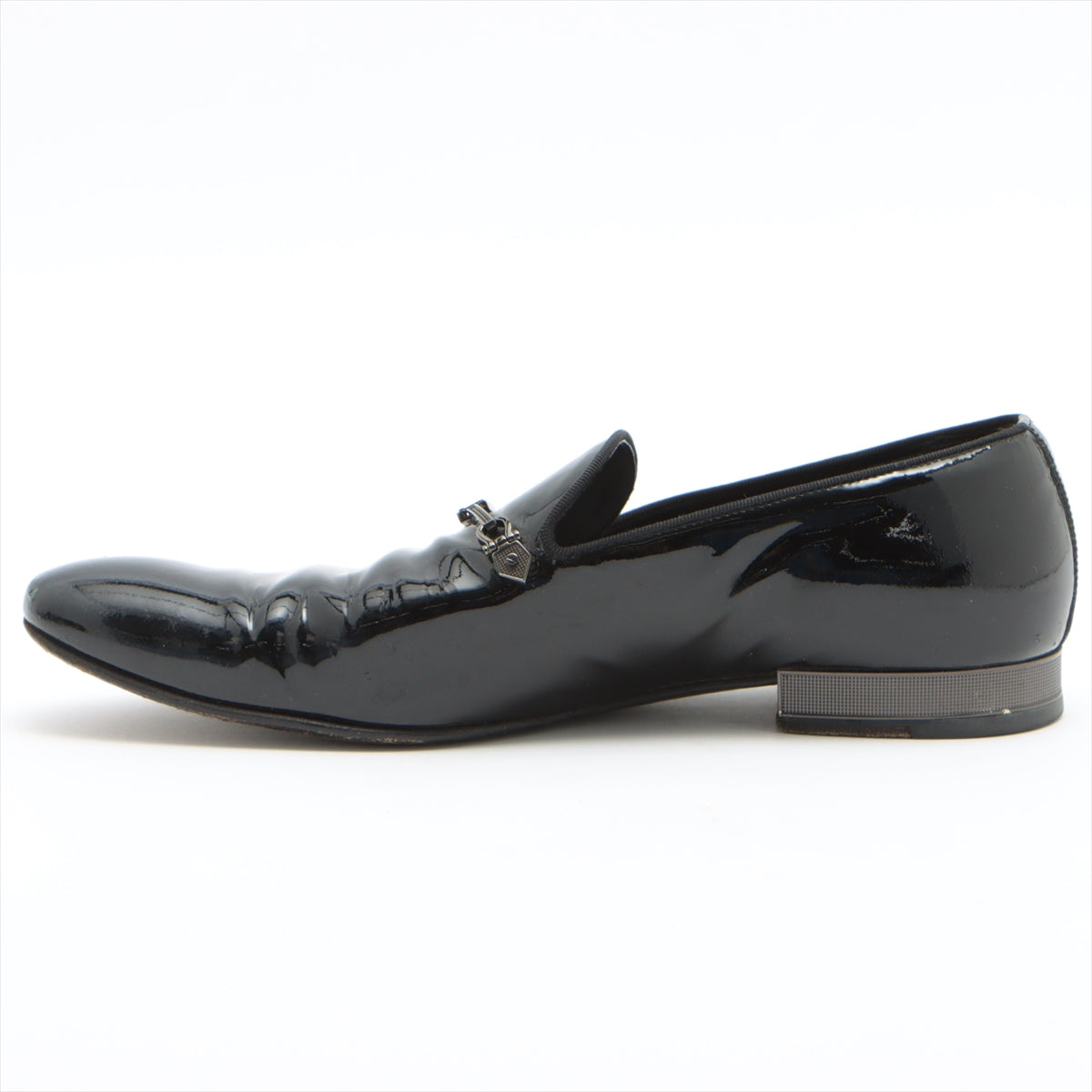 Louis Vuitton 13 years Patent leather Loafer 6 1/2 Men's Black ST0193