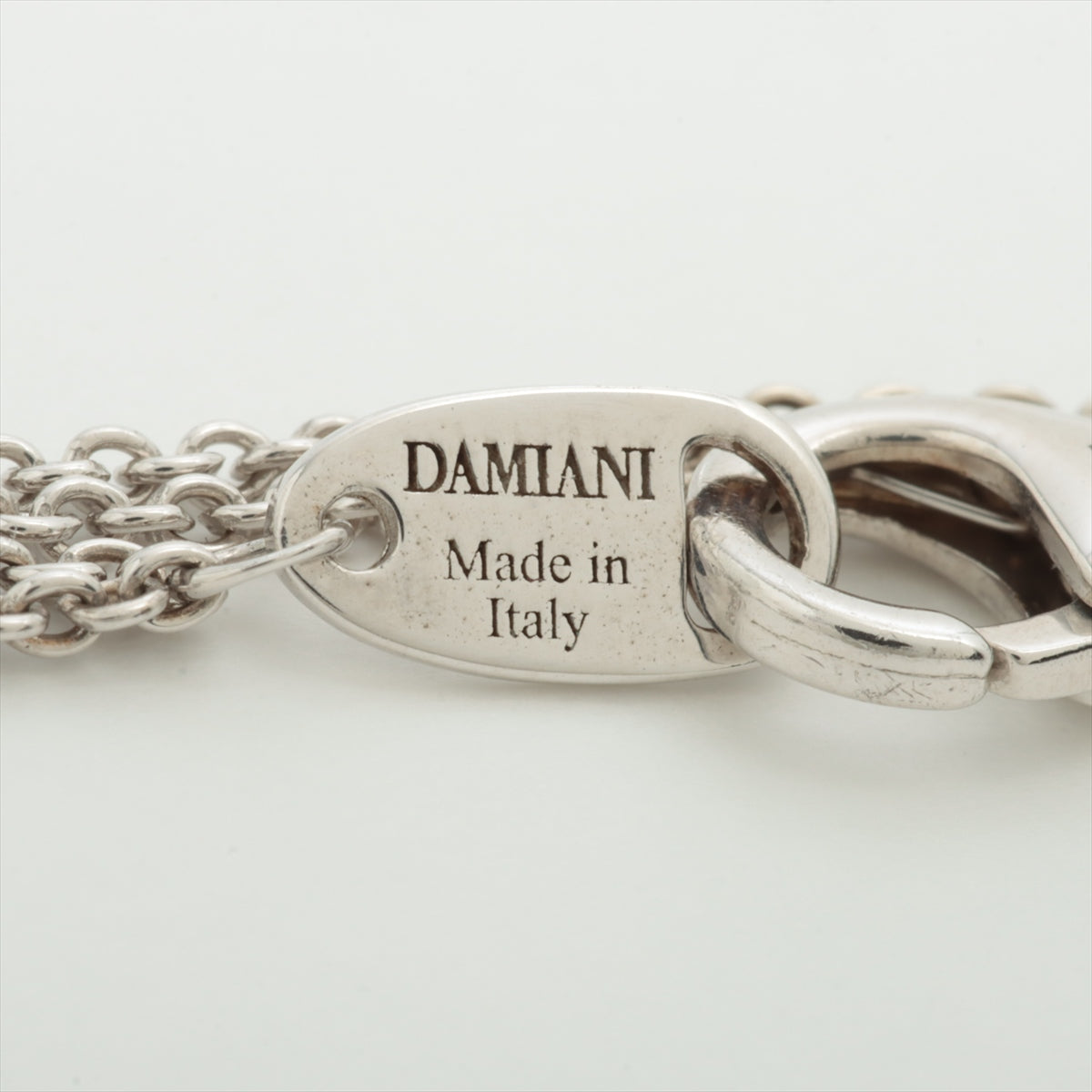 Damiani Gomitolo Necklace 925 15.9g Silver 1P diamond