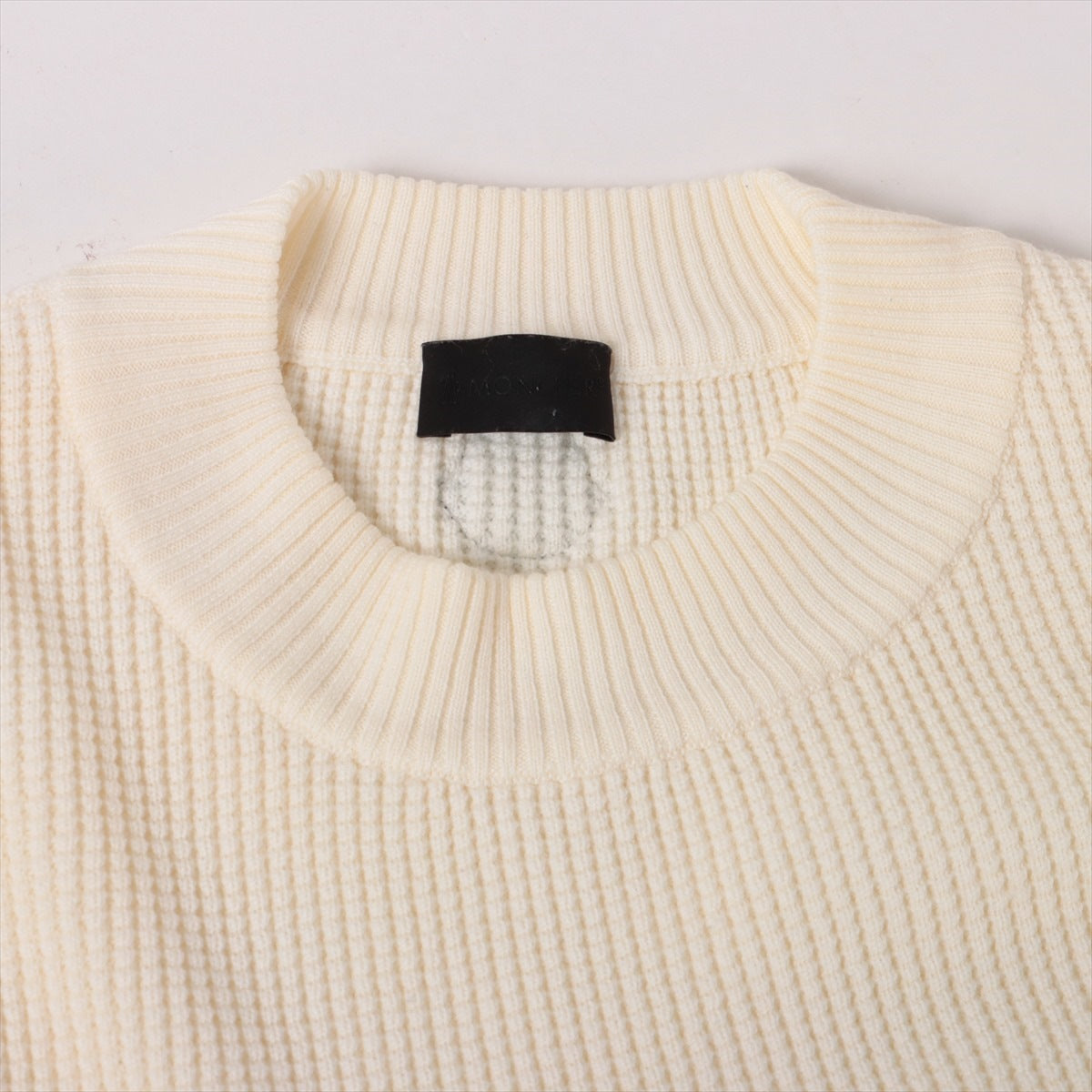 Moncler Wool Knit XL Men's White