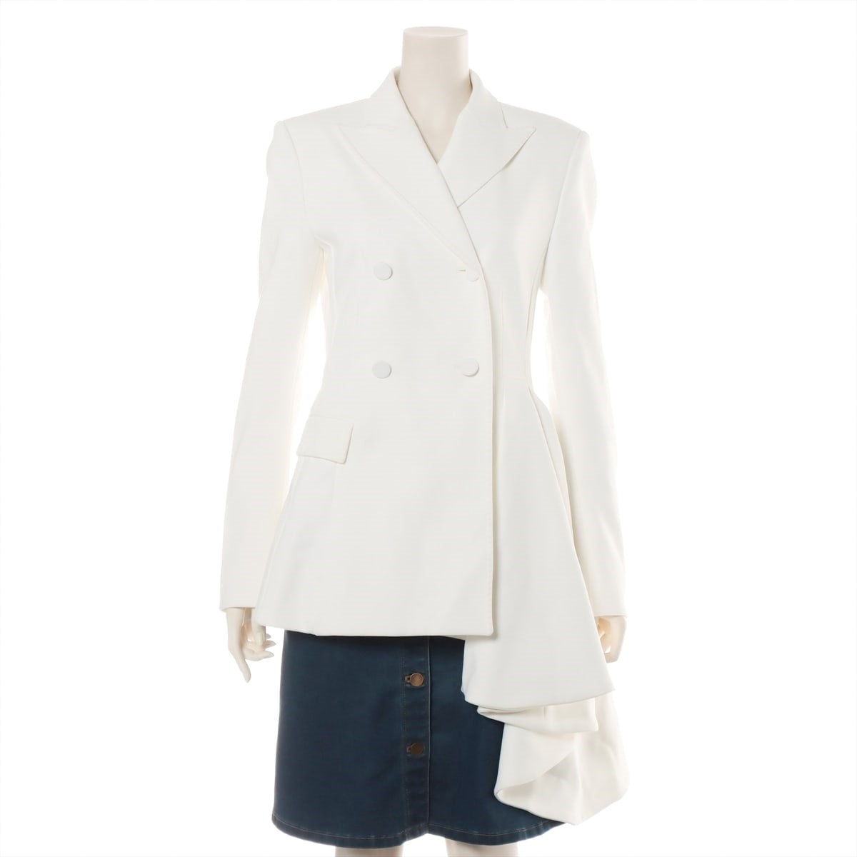Off-White Cotton & nylon coats 38 Ladies' White  OWEF014S18925134
