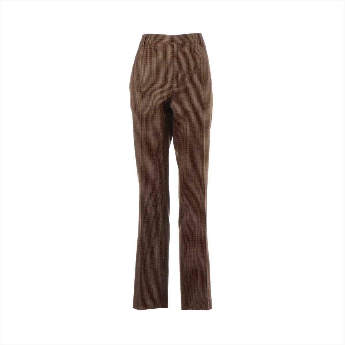 CELINE Wool Pants 40 Ladies' Brown  2P205575G Eddie period