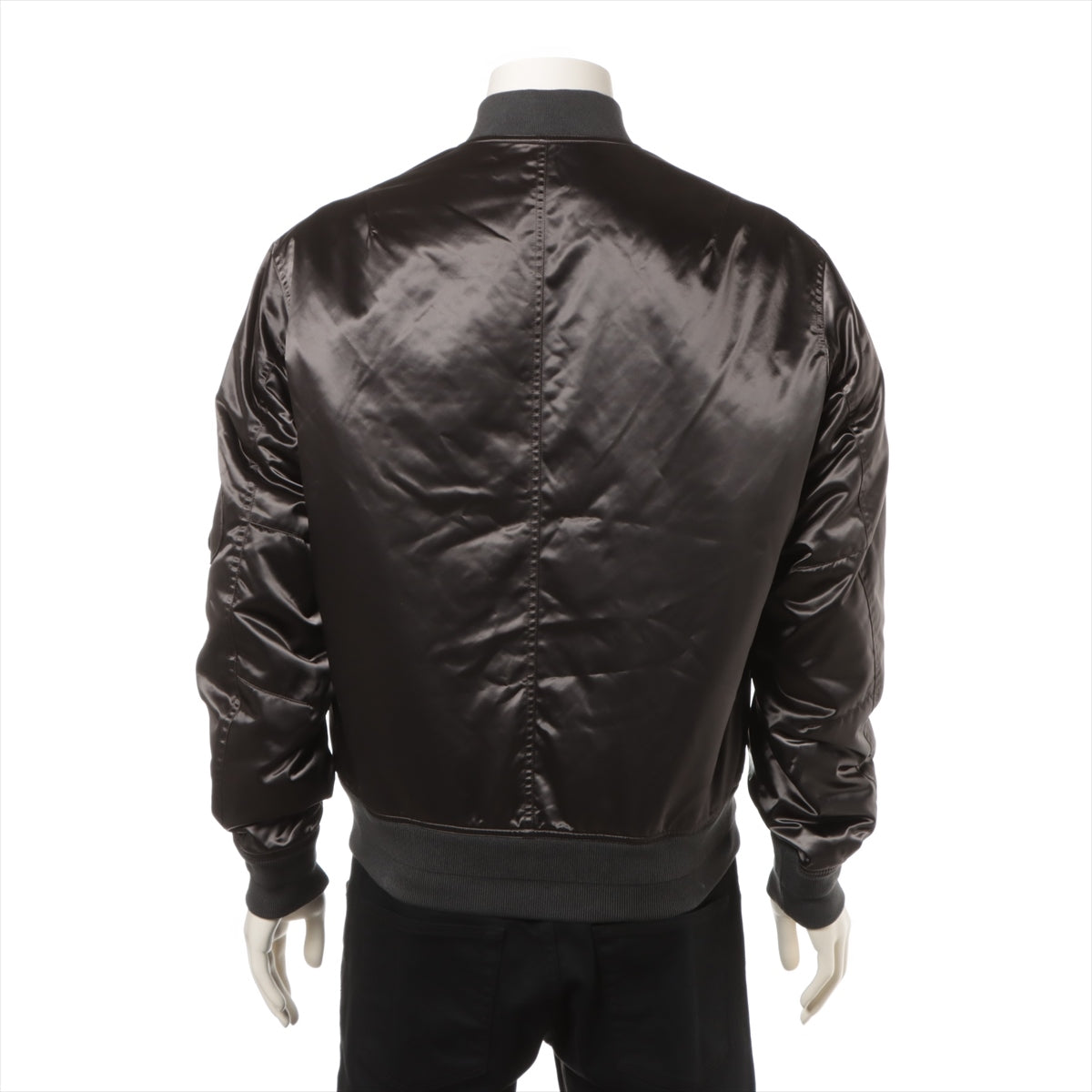 DIOR Nylon Insulated jacket 48 Men's Brown  943C437A4656 BOMBER JACKET